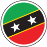 flag of st. Kitts & Nevis
